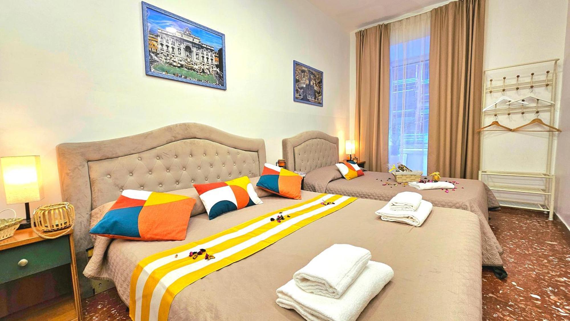 לינה וארוחת בוקר A Casa Simpatia Roma - Free Parking If You Book 4 Nights מראה חיצוני תמונה