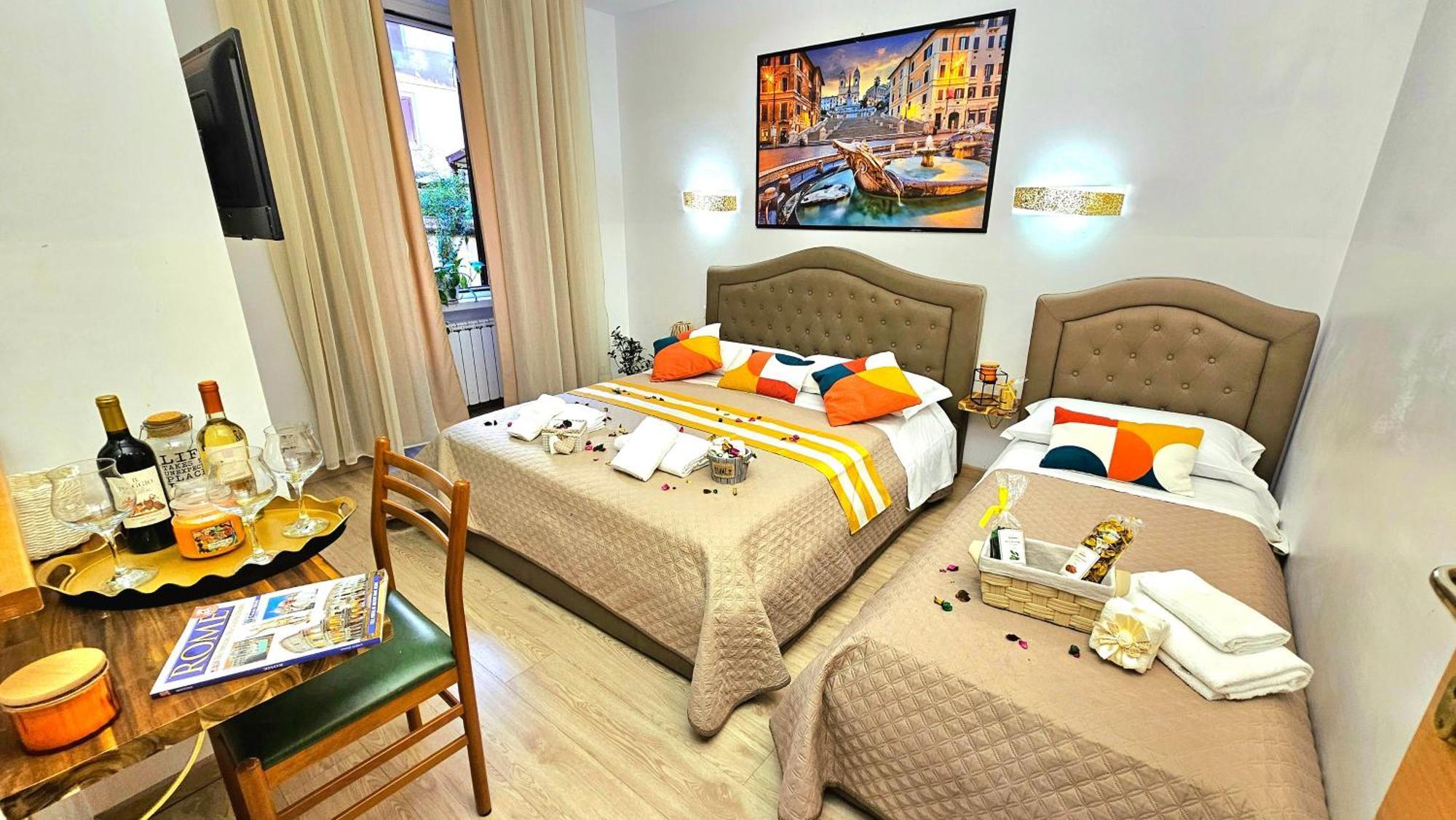 לינה וארוחת בוקר A Casa Simpatia Roma - Free Parking If You Book 4 Nights מראה חיצוני תמונה