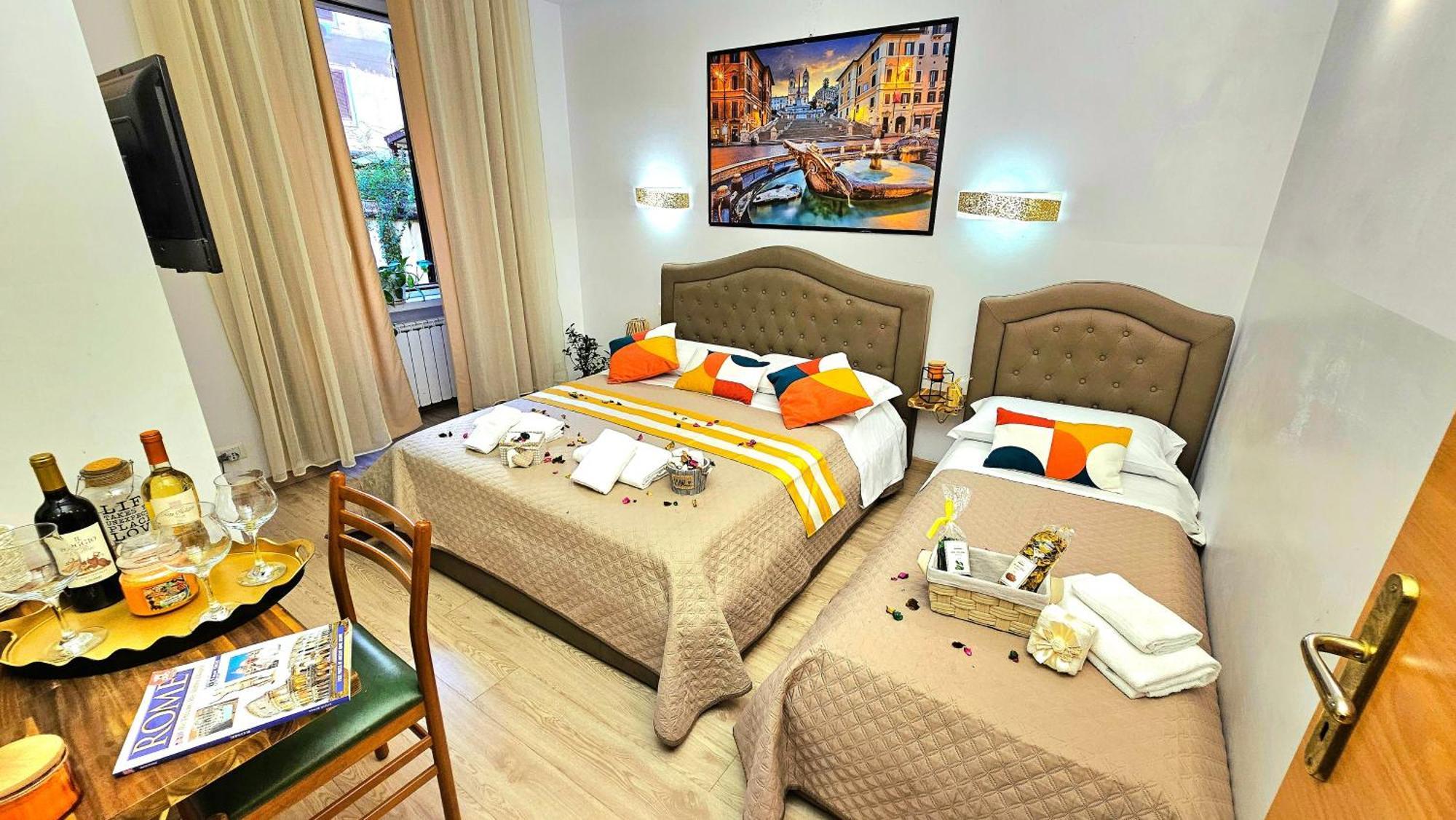 לינה וארוחת בוקר A Casa Simpatia Roma - Free Parking If You Book 4 Nights מראה חיצוני תמונה