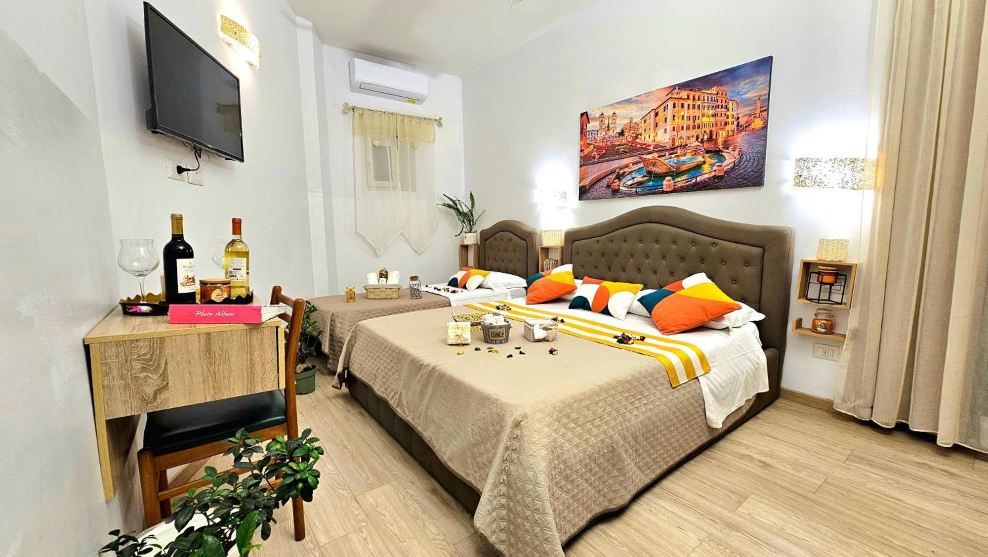 לינה וארוחת בוקר A Casa Simpatia Roma - Free Parking If You Book 4 Nights מראה חיצוני תמונה