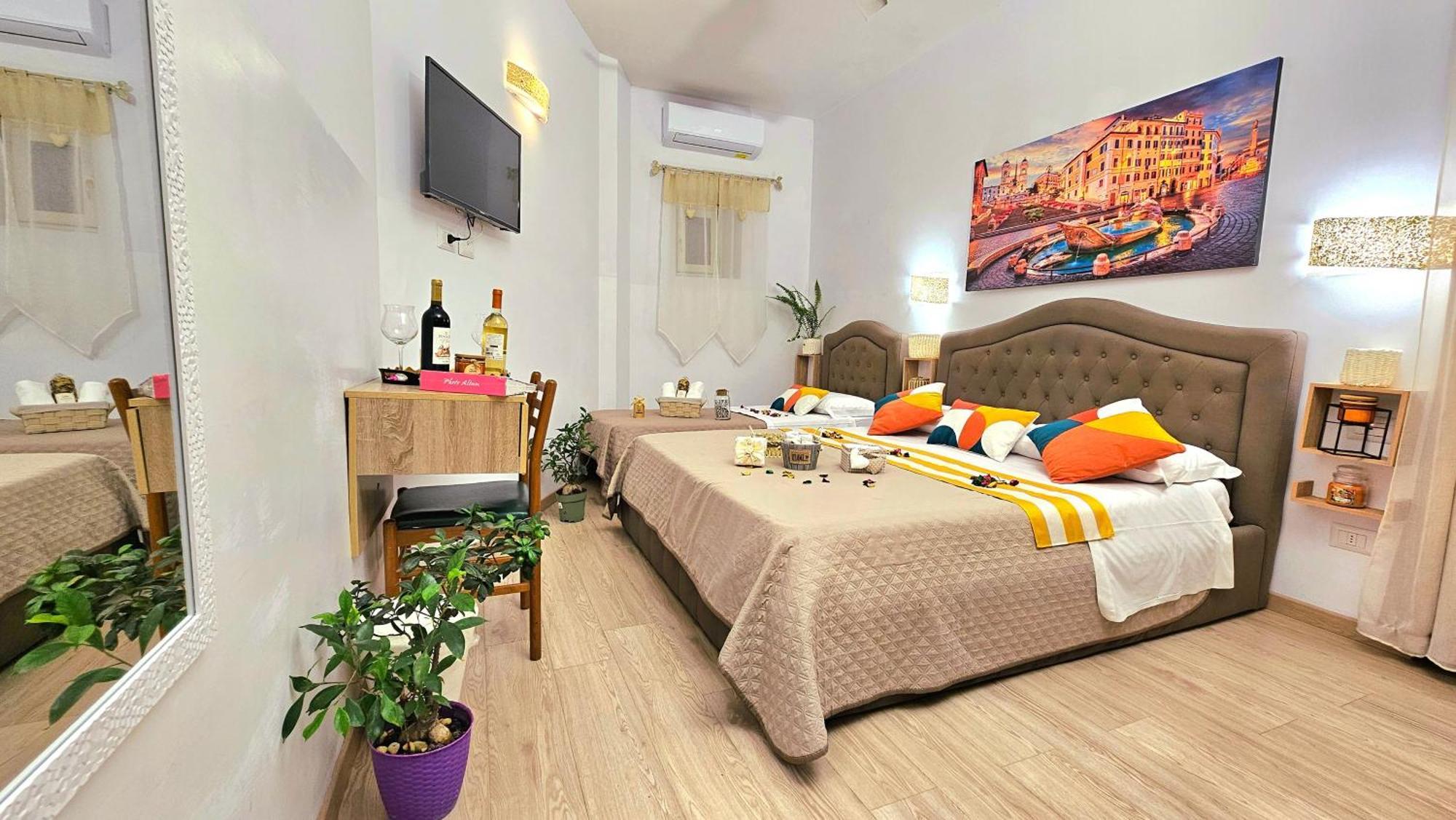 לינה וארוחת בוקר A Casa Simpatia Roma - Free Parking If You Book 4 Nights מראה חיצוני תמונה