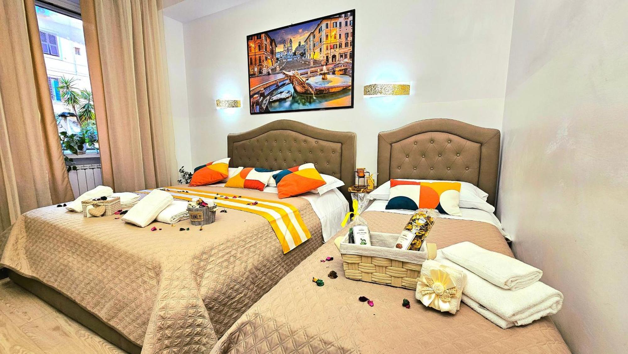 לינה וארוחת בוקר A Casa Simpatia Roma - Free Parking If You Book 4 Nights מראה חיצוני תמונה