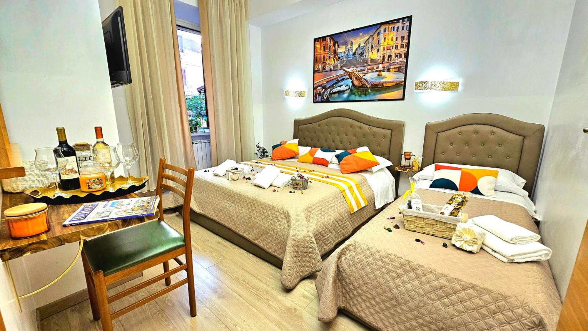 לינה וארוחת בוקר A Casa Simpatia Roma - Free Parking If You Book 4 Nights מראה חיצוני תמונה